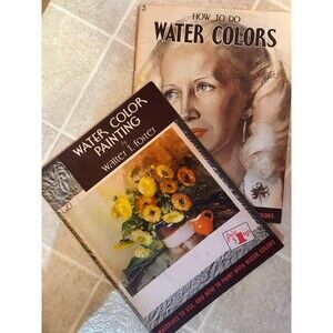 (2) Watercolor Instructional Books